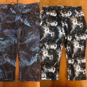 2 pairs of Danskin capris